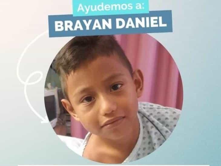 Solicitan apoyo para el pequeño Brayan Daniel en Veracruz necesita un trasplante