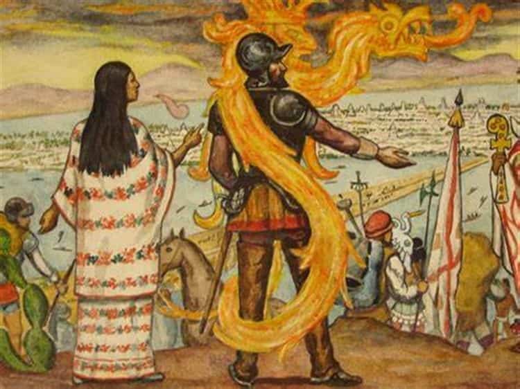 Malinalli, seductora del conquistador de México