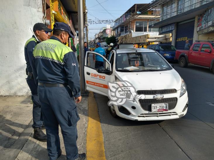 Arroyan a imprudente sujeto en calles de Córdoba