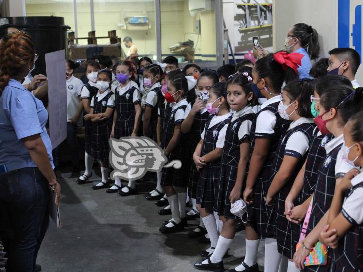 Estudiantes del Colegio Hill visitaron el Corporativo Imagen del Golfo