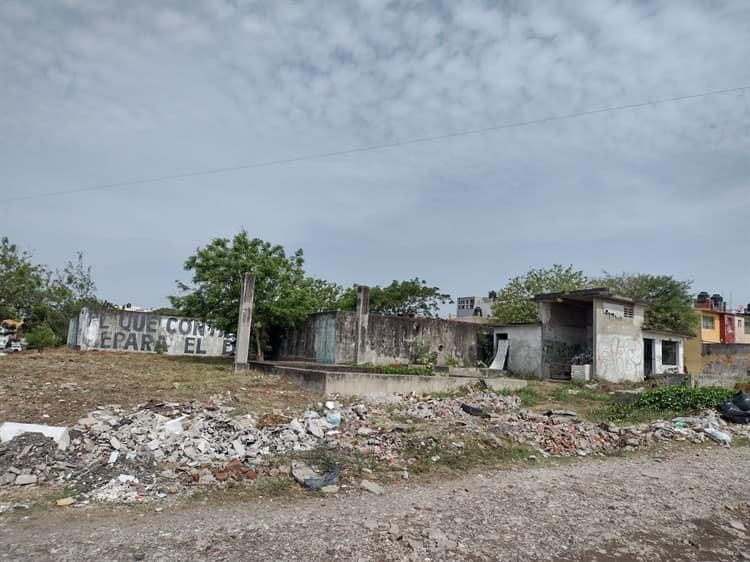 Terreno abandonado en fraccionamiento de Veracruz, foco de asaltos e infecciones