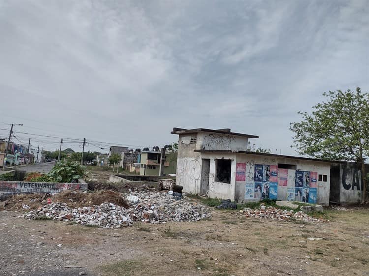 Terreno abandonado en fraccionamiento de Veracruz, foco de asaltos e infecciones