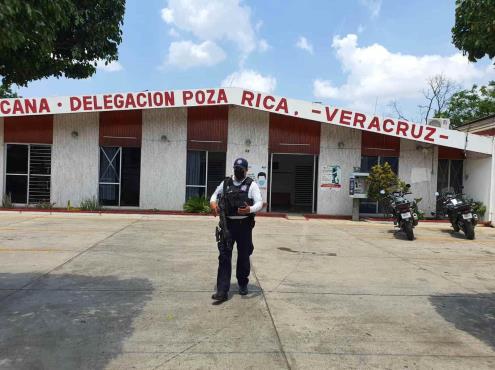 La asaltan saliendo del banco y le roban nómina de la Cruz Roja en Poza Rica