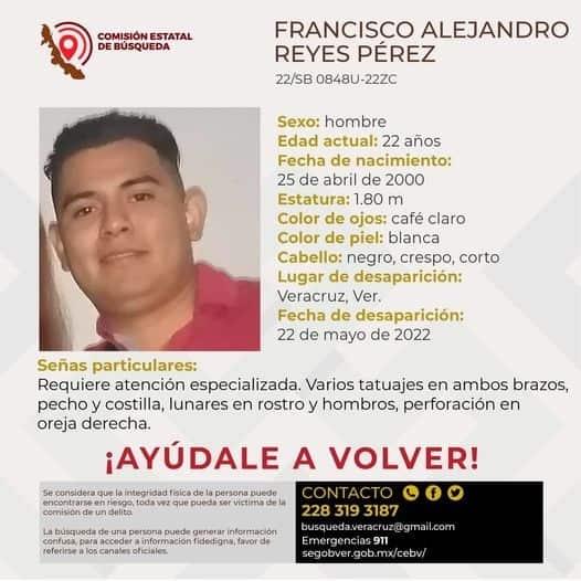 Desaparece adolescente en el puerto de Veracruz