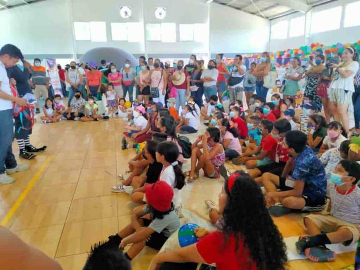 Arranca Macro Feria Infantil ‘Aprendo a Cuidarme’ en Tuxpan