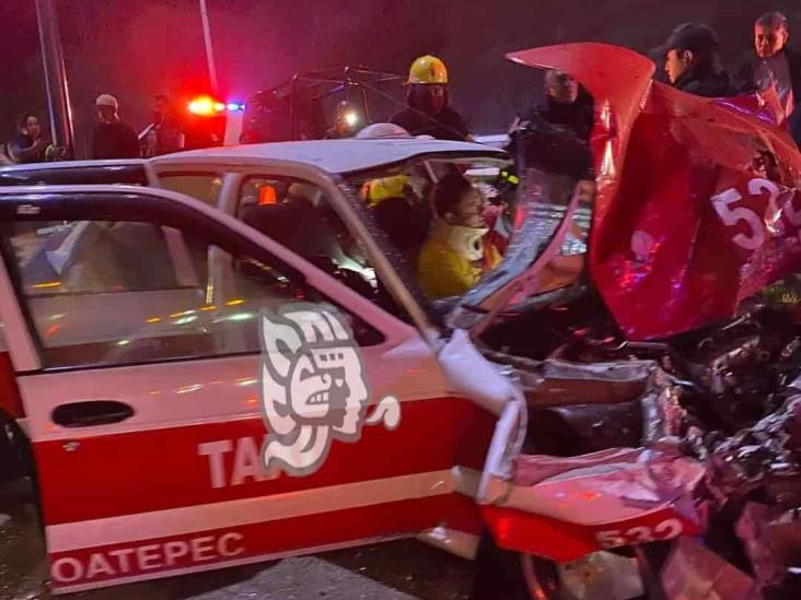 La lluvia, factor principal durante accidentes en la carretera Xalapa- Coatepec