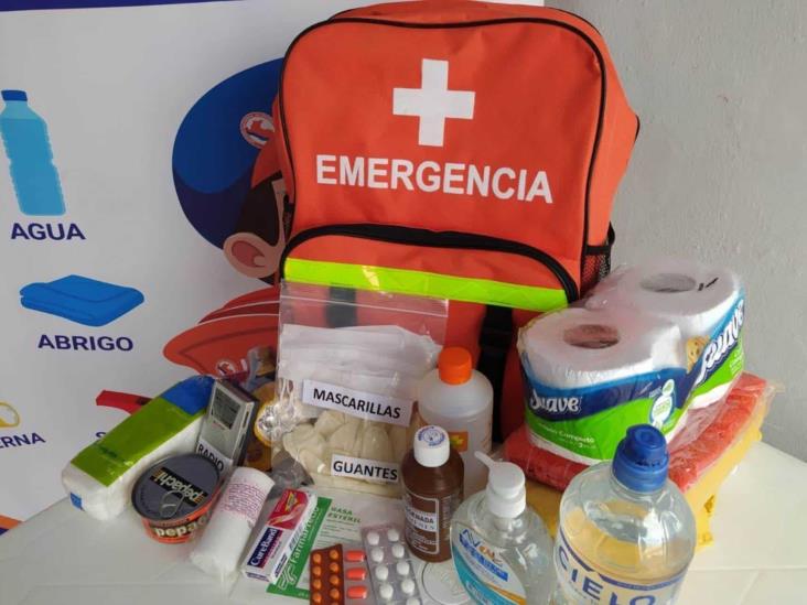 ¿Qué debería incluir tu mochila de emergencias? PC Veracruz te lo explica