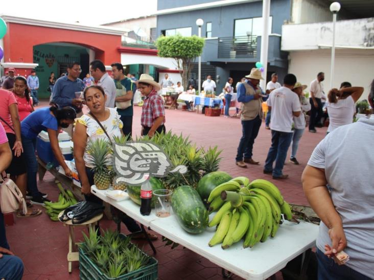 Tercer mercadito del programa ‘sembrando vida’ en Agua Dulce