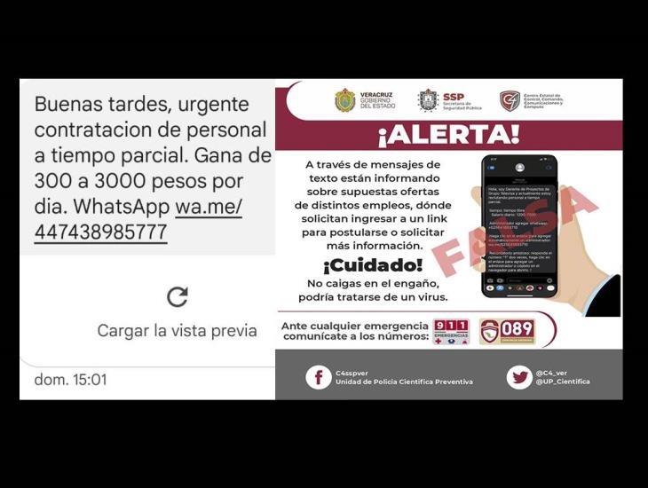 ¿Recibiste este mensaje?, cuidado, podría ser un virus