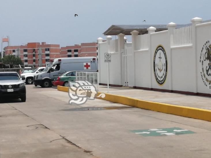 Últimos detalles al Hospital General Naval de Coatzacoalcos