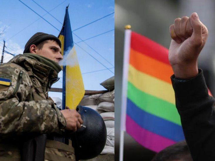 Soldados LGBT+ de Ucrania acuden a la guerra