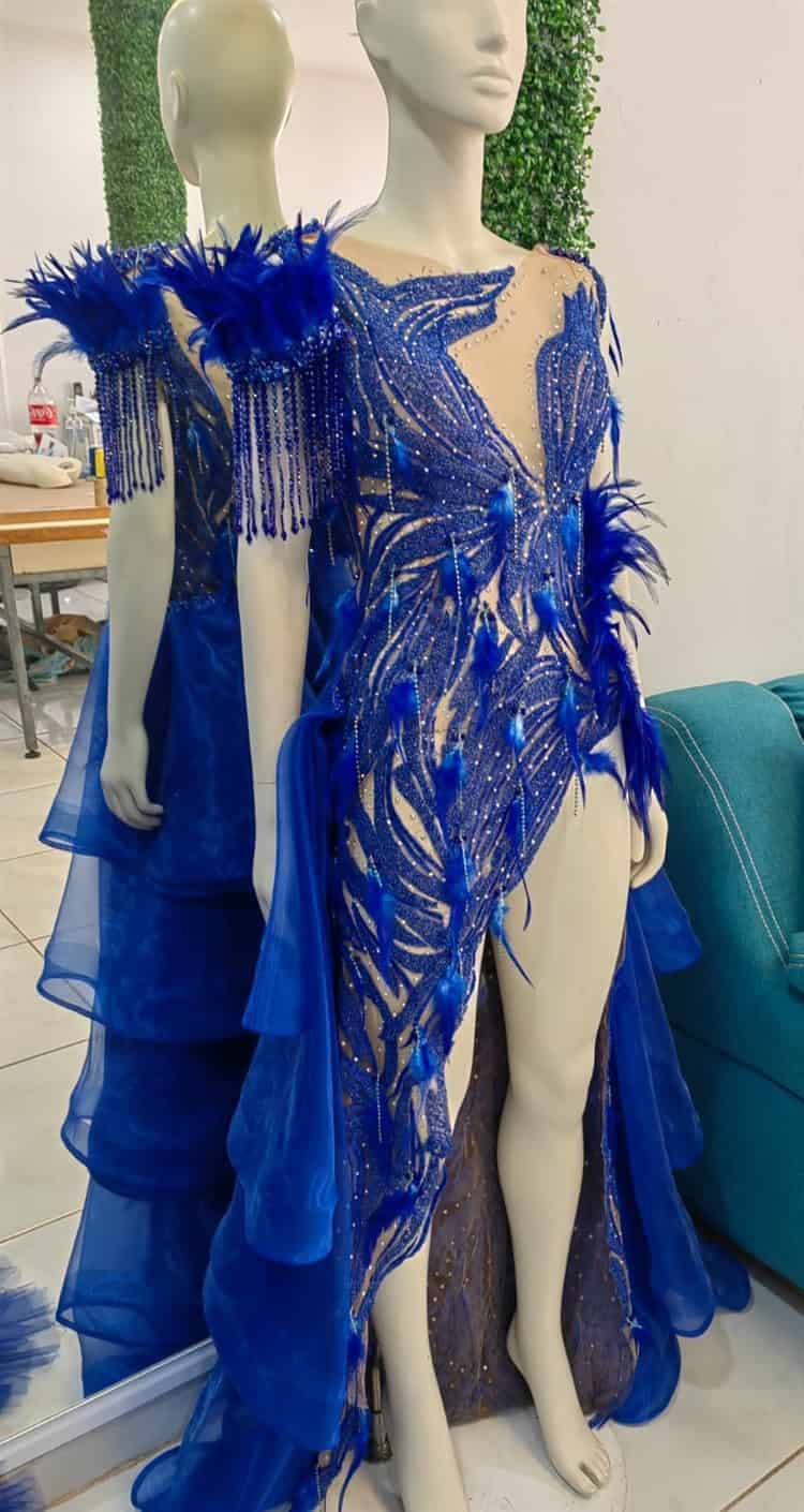 Diseñador de La Antigua hizo vestuario de Yeri Mua y Paponas por Carnaval de Veracruz