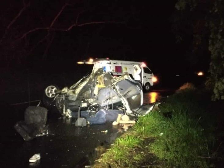 Elementos de la Marina provocan accidente en la carretera federal Alvarado - Veracruz