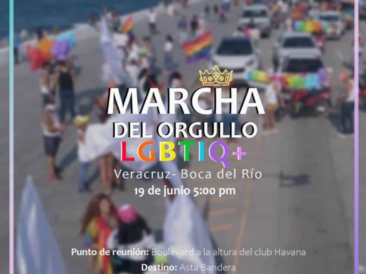 Anuncian fecha para marcha del mes del Orgullo LGBT+ en Veracruz