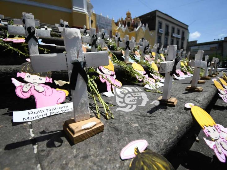 Veracruzanas no olvidan  muerte de niños en guardería ABC de Sonora