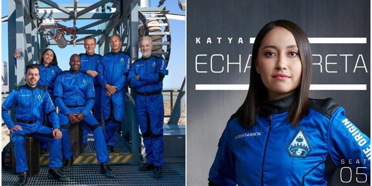 Katya Echazarreta vuelve a México tras regresar del espacio