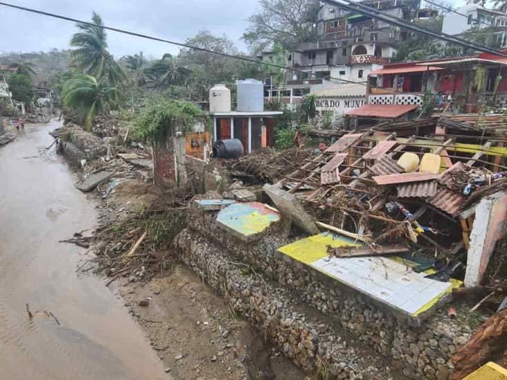 25 municipios de Oaxaca con declaratoria de emergencia por estragos de huracán Agatha