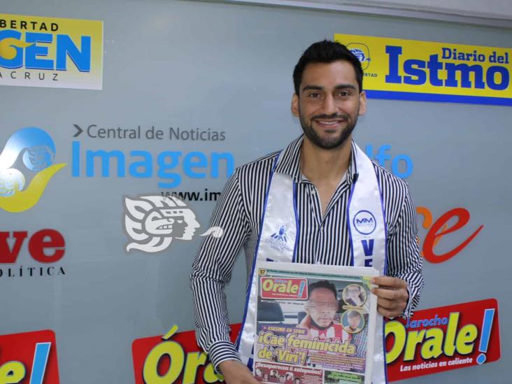 ¡Por la gloria! Felipe buscará ser Mr. Supranational México 2022