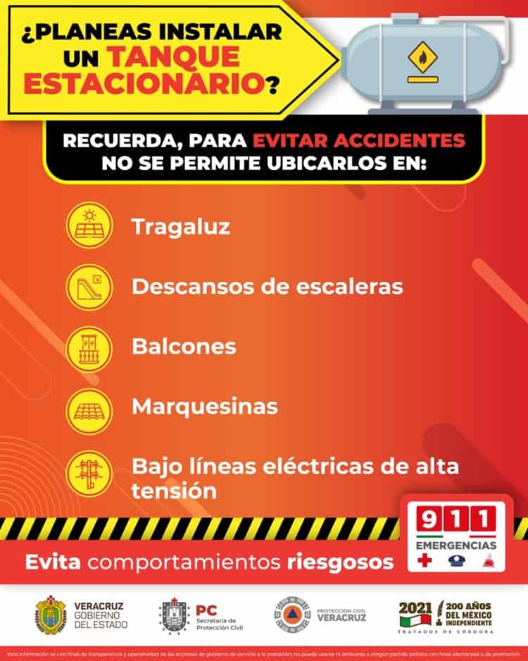 Fugas de gas, una constante en todo Veracruz; así puedes evitarlas