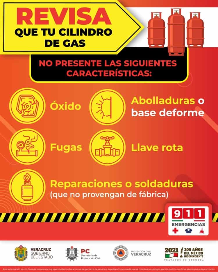 Fugas de gas, una constante en todo Veracruz; así puedes evitarlas