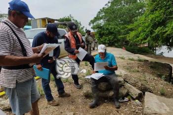 Revisa Conapesca y Semar a pescadores de Carranza

