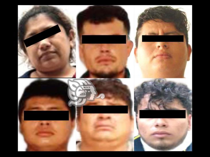 Detienen a “La China” y su banda, célula del CJNG en Acayucan