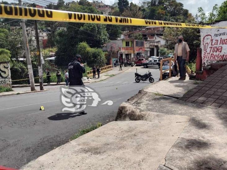 A balazos, matan a familiar de comerciante asesinado en colonia Los Pinos de Xalapa