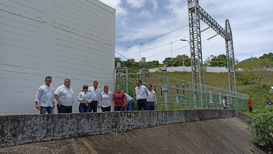 Director de Conagua visita planta de bombeo en Las Choapas