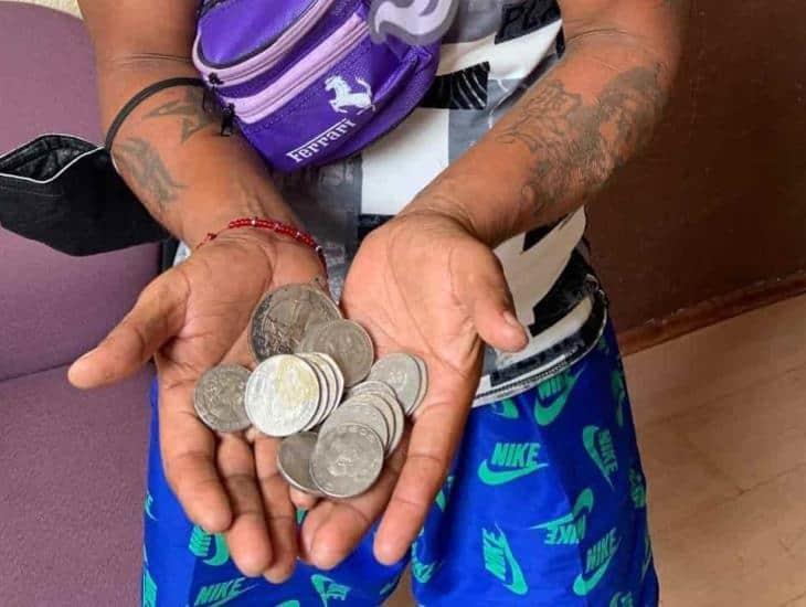 (+Video) Hueyapense se encontró con un tesoro de monedas en Veracruz