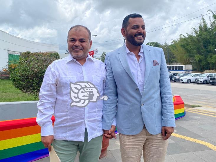 ¡Primera boda gay en Xalapa! Rafael y Juan Manuel se unieron