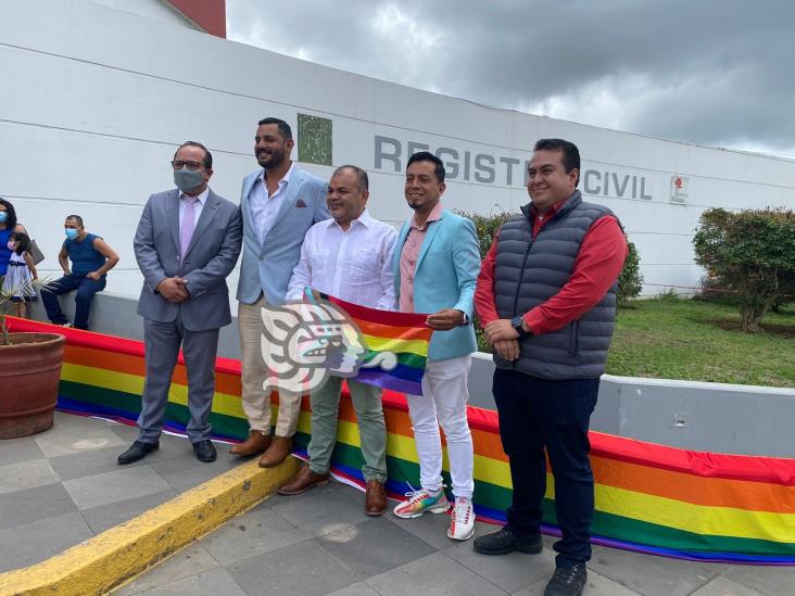 ¡Primera boda gay en Xalapa! Rafael y Juan Manuel se unieron