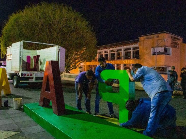 Galería: renuevan letras turísticas de Xalapa