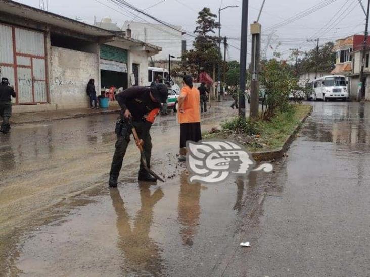 Fotogalería: por fuertes lluvias en Xalapa, activado el Plan Tajín