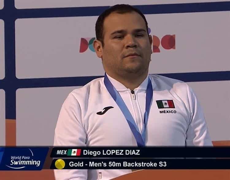 Diego López Díaz logró 2 medallas durante el Campeonato Mundial de Natación 2022