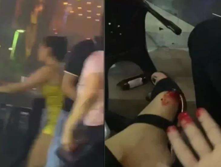 (+Vídeo) Balacera en bar de Sonora desata pánico entre clientes