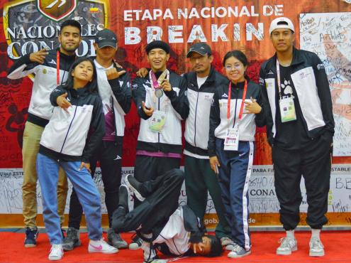 Veracruz se lleva medalla en breaking en los Juegos Nacionales CONADE 2022