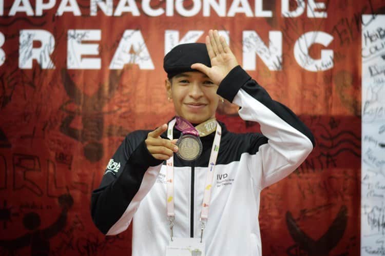 Veracruz se lleva medalla en breaking en los Juegos Nacionales CONADE 2022