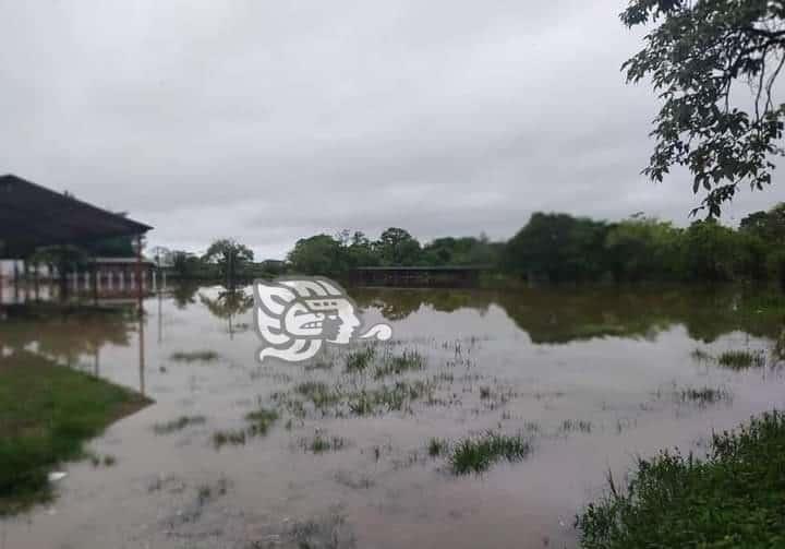 Río Uxpanapa supera escala crítica; inunda zona rural de Las Choapas