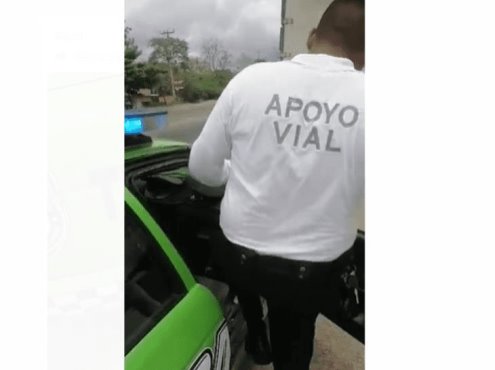 (+Vídeo) Acusan abuso de tránsito en Acayucan