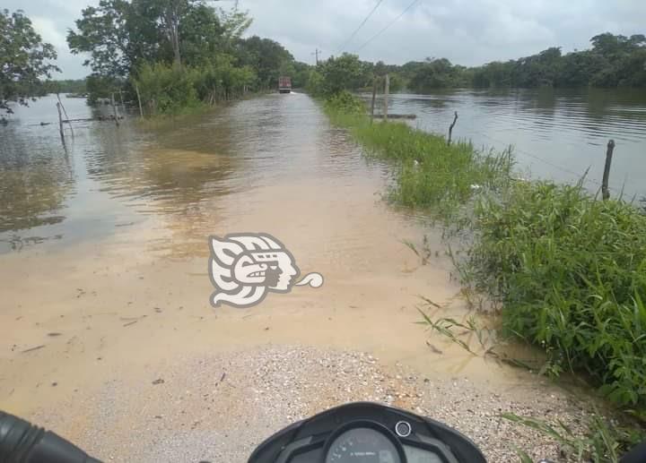 Incomunicadas 15 comunidades del sur; lluvias dejan daños en puentes y caminos