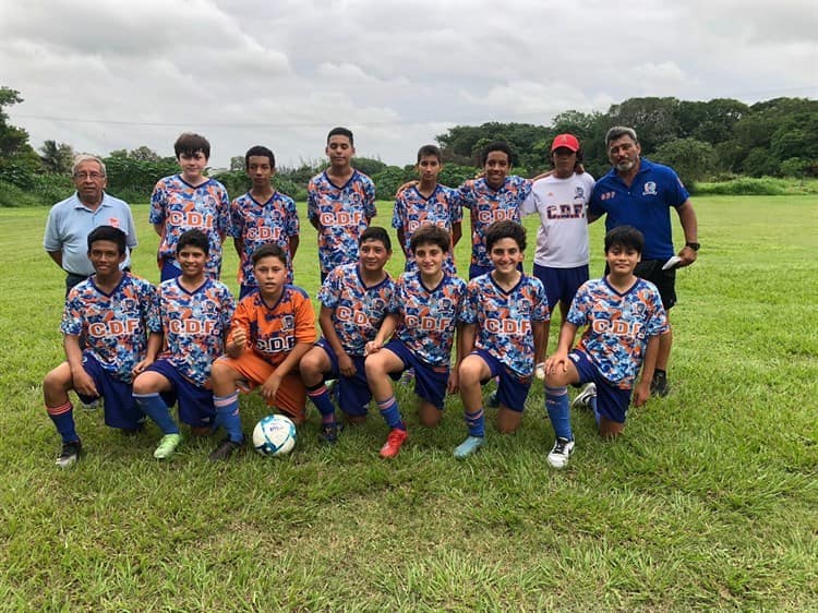 Avanza organización C.D.F. con 3 equipos en la Liga Municipal de Futbol en Veracruz