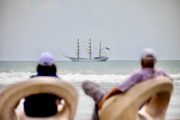 Llegan a Veracruz los veleros del Festival Velas Latinoamérica 2022 (+Video)