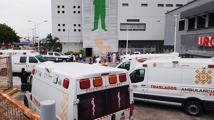Reportan fuga de gas en la Torre Pediátrica de 20 de noviembre en Veracruz (+Video)