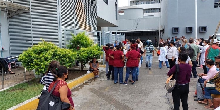 Reportan fuga de gas en la Torre Pediátrica de 20 de noviembre en Veracruz (+Video)