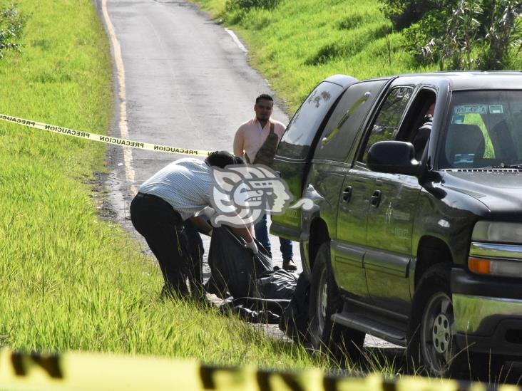Hallan cuerpos de dos personas desmembradas y embolsadas en Camerino Z. Mendoza