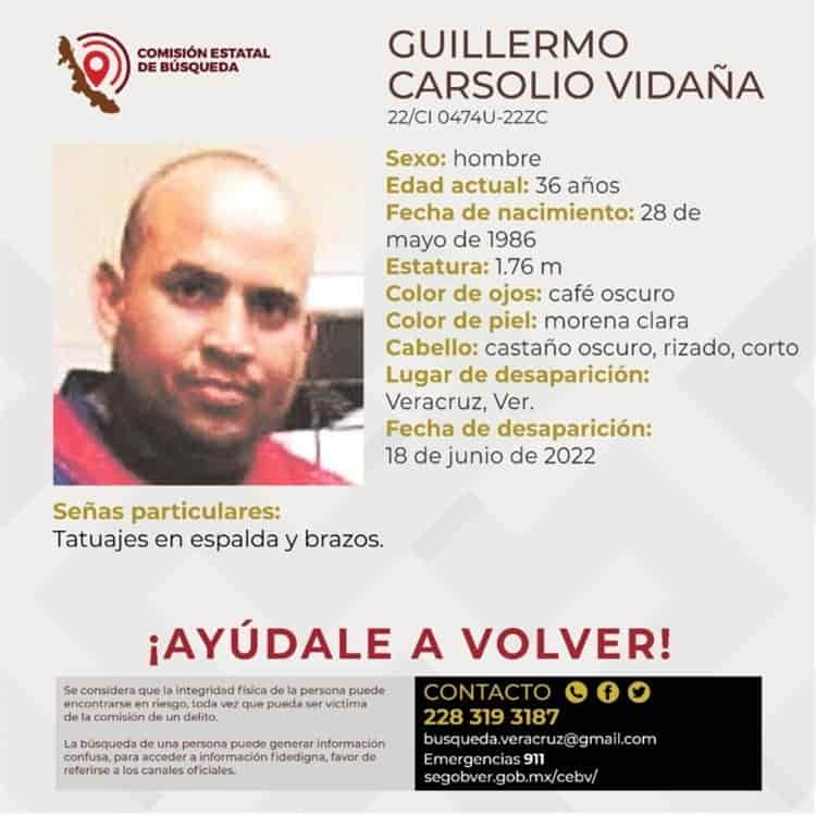 ¡Lo buscan! Desaparece hombre en calles del puerto de Veracruz