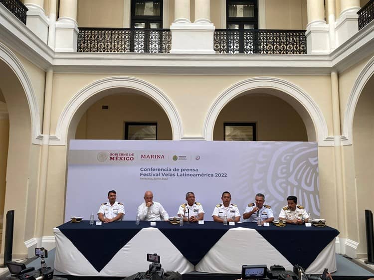 Capitanes de veleros agradecen recibimiento de Veracruz para el Festival Velas 2022
