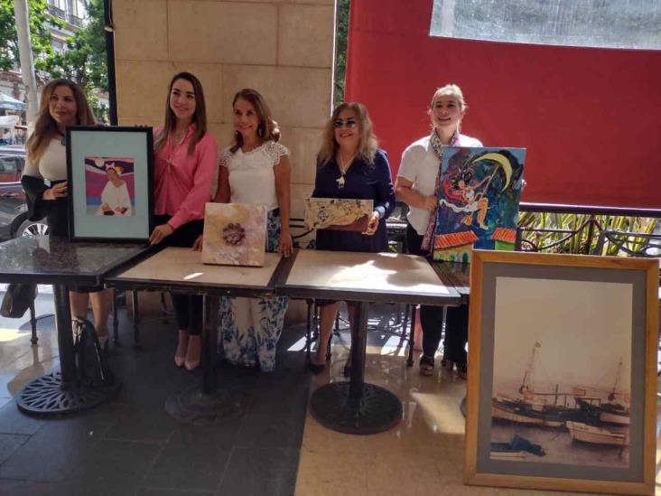 Artistas veracruzanos se unen en subasta para ayudar a niños con cáncer