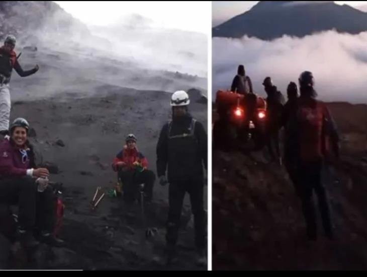 Alpinista muere tras subir al Popocatépetl de forma clandestina