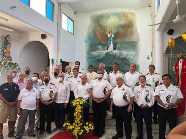 En Veracruz, conmemoran a los marinos mercantes caídos por covid-19